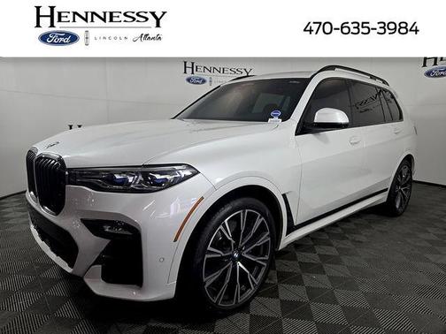 White Metallic 2019 BMW X7 xDrive50i