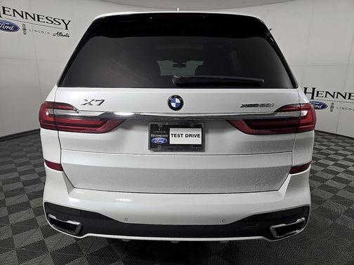 White Metallic 2019 BMW X7 xDrive50i