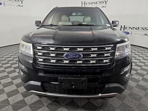 Shadow Black 2017 Ford Explorer XLT