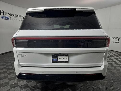 White 2026 Lincoln Navigator Black Label