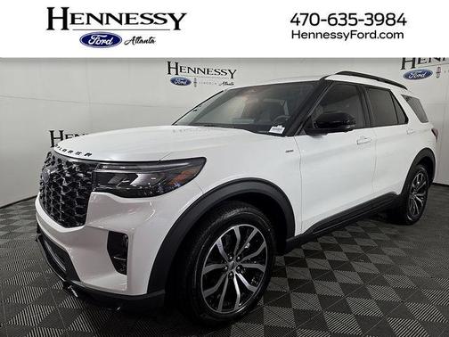 White 2026 Ford Explorer ST-Line