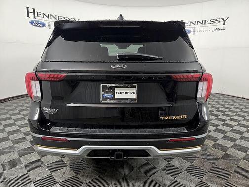 Agate Black Metallic 2026 Ford Explorer Tremor