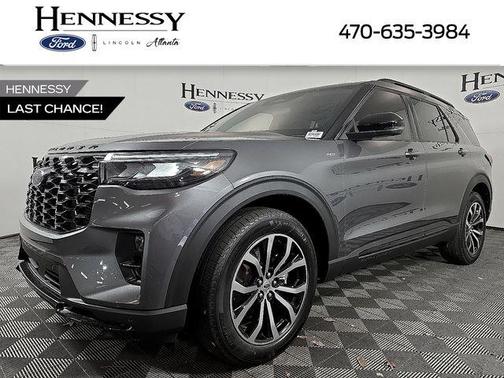 Carbonized Gray Metallic 2026 Ford Explorer ST-Line