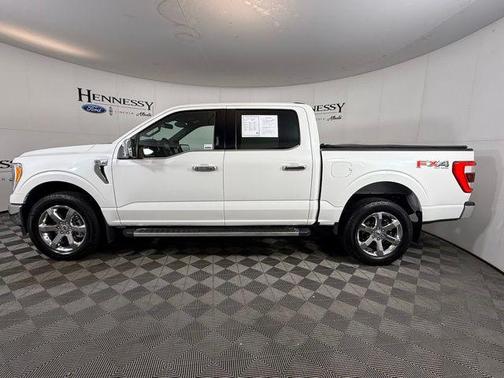 Star White Metallic Tri-Coat 2022 Ford F-150 Lariat