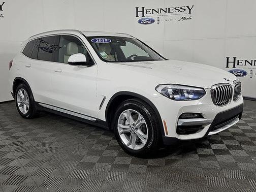Alpine White 2019 BMW X3 sDrive30i