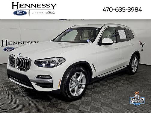 Alpine White 2019 BMW X3 sDrive30i