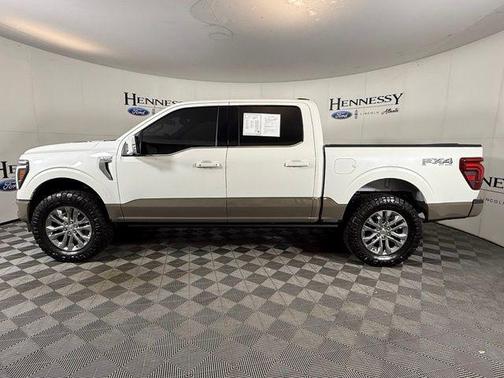 Star White Metallic Tri-Coat 2025 Ford F-150 King Ranch