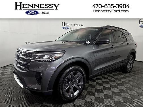 Carbonized Gray Metallic 2026 Ford Explorer Active