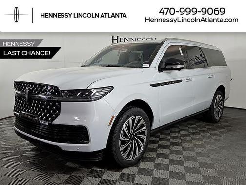 White 2026 Lincoln Navigator Black Label