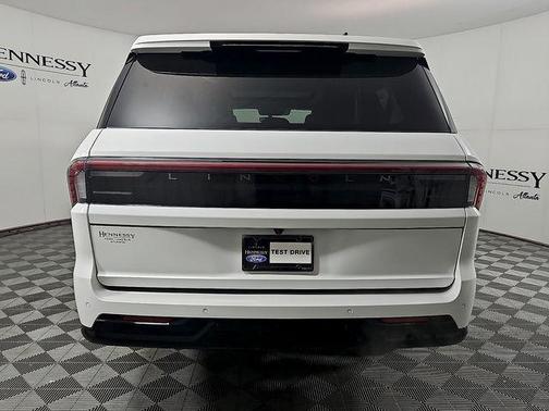 White 2026 Lincoln Navigator Black Label