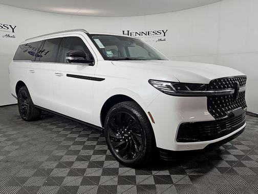 White 2026 Lincoln Navigator Black Label