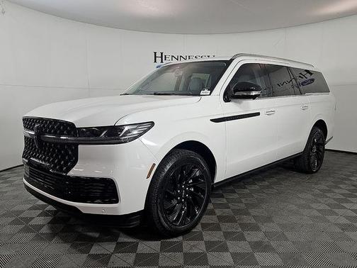 White 2026 Lincoln Navigator Black Label