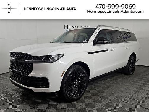 White 2026 Lincoln Navigator Black Label