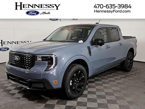 Azure Gray Metallic Tri-Coat 2026 Ford Maverick Lariat