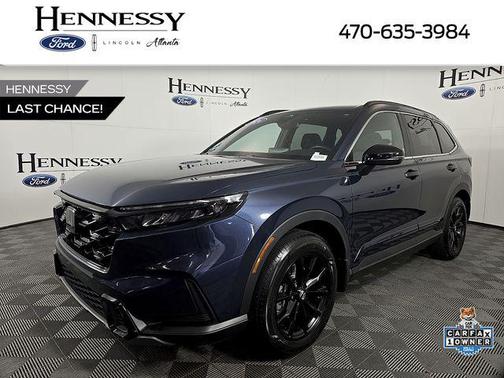 Canyon River Blue Metallic 2024 Honda CR-V Hybrid Sport AWD