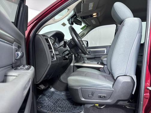 Red 2018 RAM 1500 Big Horn