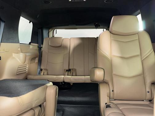 Red 2018 Cadillac Escalade Platinum