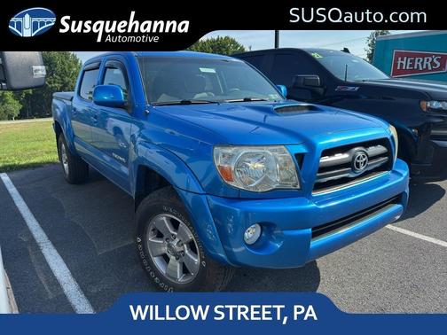 Blue 2008 Toyota Tacoma Double Cab