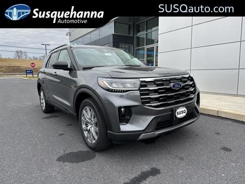 Gray 2026 Ford Explorer Active