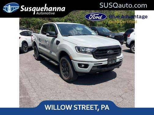 Gray 2022 Ford Ranger Lariat
