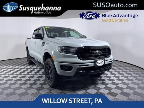 Gray 2022 Ford Ranger Lariat