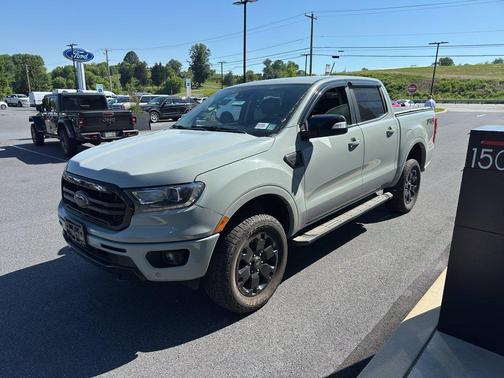 Gray 2022 Ford Ranger Lariat