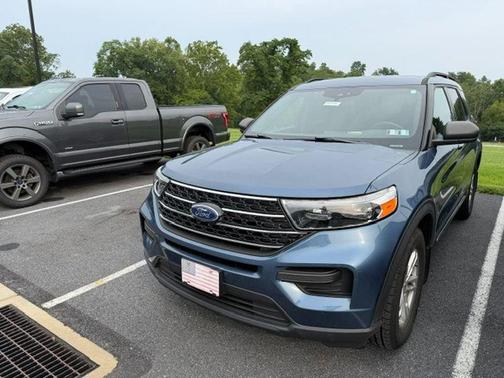 Blue 2020 Ford Explorer XLT