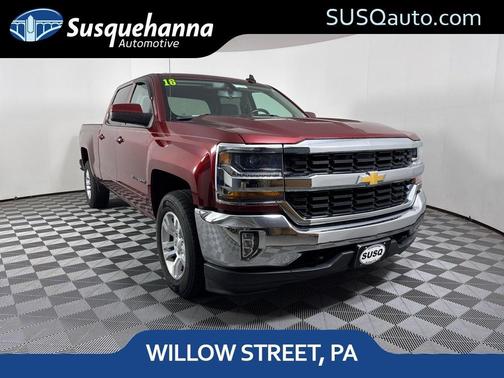 Red 2016 Chevrolet Silverado 1500 LT