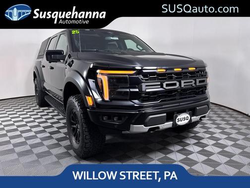 Black 2025 Ford F-150 Raptor