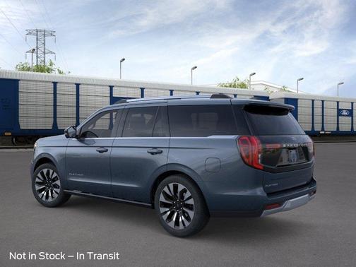 Blue 2026 Ford Expedition Platinum