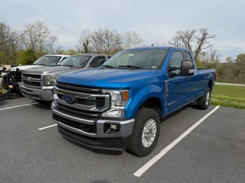 Blue 2021 Ford F-250 XLT