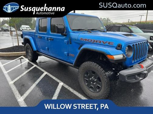 Blue 2021 Jeep Gladiator Mojave