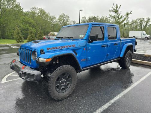 Blue 2021 Jeep Gladiator Mojave