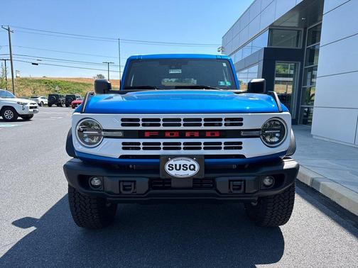 Blue 2026 Ford Bronco Heritage Edition