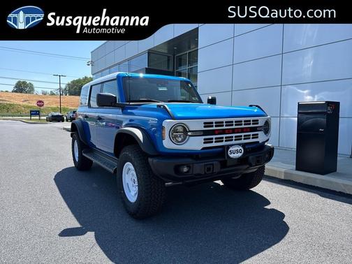Blue 2026 Ford Bronco Heritage Edition