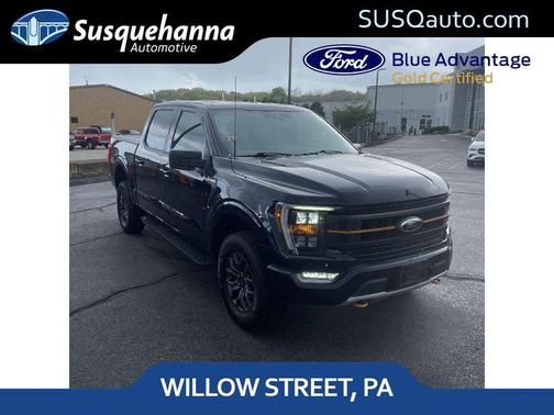 Blue 2021 Ford F-150 Tremor