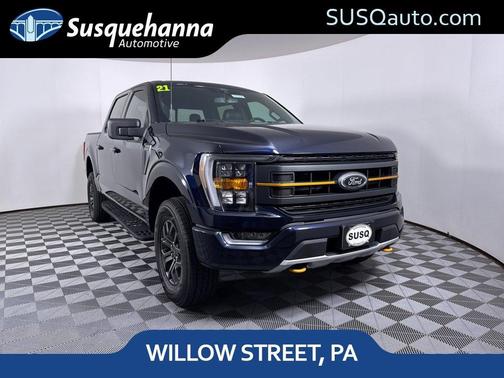Blue 2021 Ford F-150 Tremor