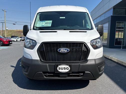 White 2026 Ford Transit-250 148 WB Medium Roof Cargo