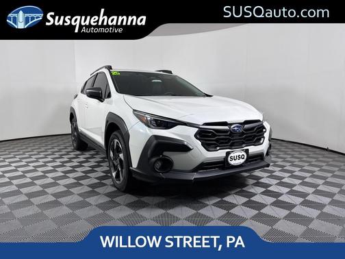 White 2025 Subaru Crosstrek Limited