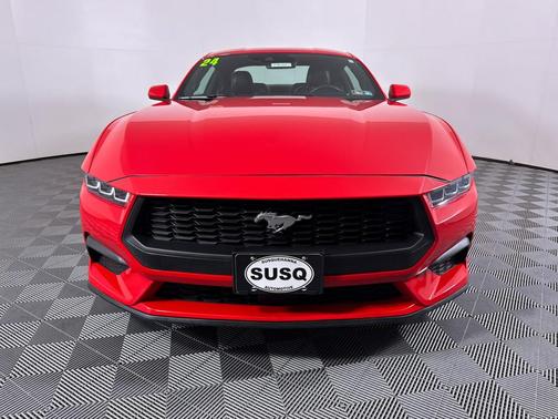 Red 2024 Ford Mustang EcoBoost Premium