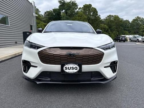 White 2025 Ford Mustang Mach-E GT