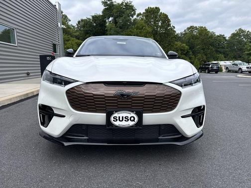 White 2025 Ford Mustang Mach-E GT