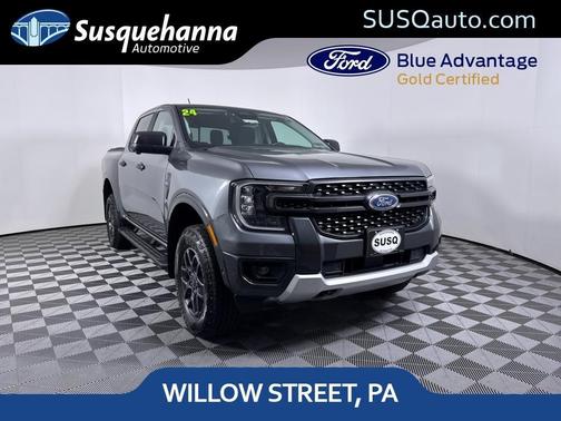 Gray 2024 Ford Ranger XLT