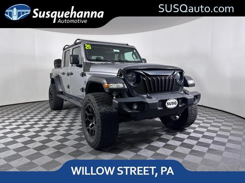Silver 2020 Jeep Gladiator Sport
