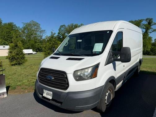 White 2015 Ford Transit-250 148 WB Medium Roof Cargo