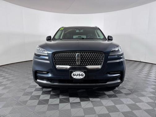 Blue 2023 Lincoln Aviator Reserve AWD