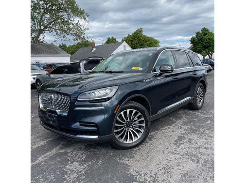 Blue 2023 Lincoln Aviator Reserve AWD