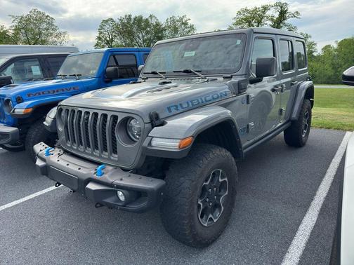 Gray 2021 Jeep Wrangler Unlimited 4xe Rubicon