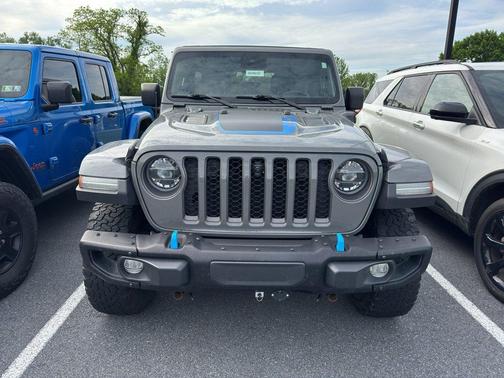 Gray 2021 Jeep Wrangler Unlimited 4xe Rubicon