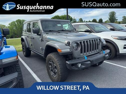 Gray 2021 Jeep Wrangler Unlimited 4xe Rubicon